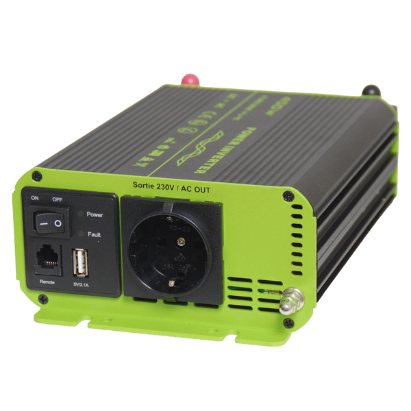 1852 inverter 12V 400W pure sine basket
