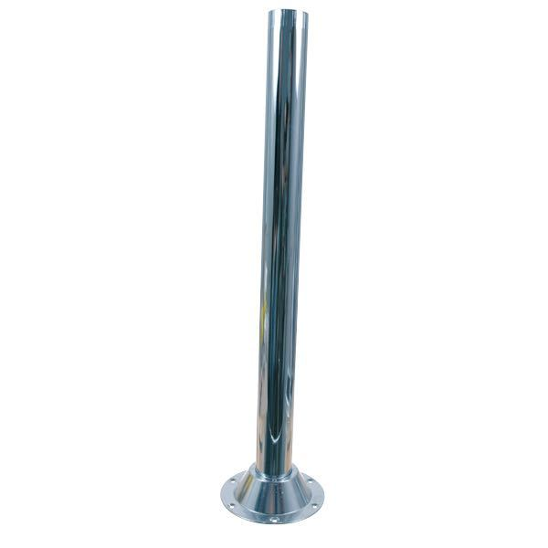 Table column chromed length 70cm