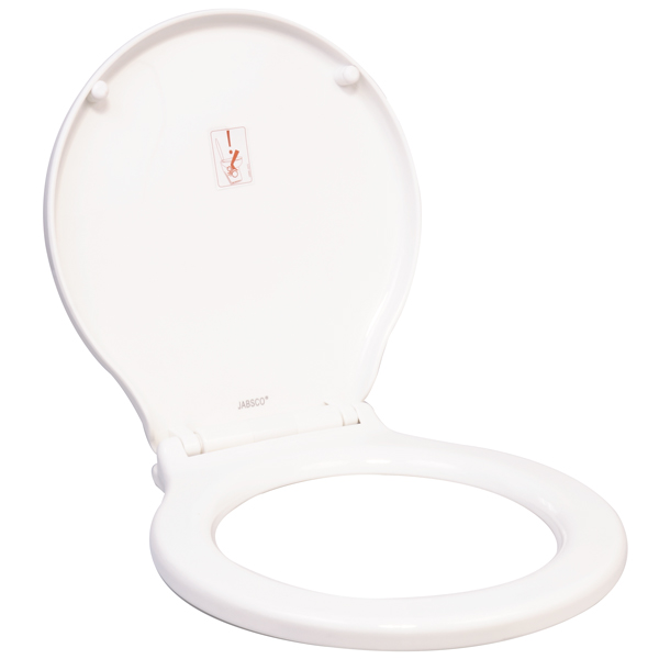 Toilettensitz und Deckel mit Befestigung für Liteflush