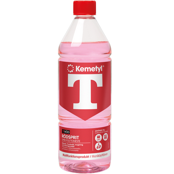 Kemetyl red spirit outdoor fuel 1L