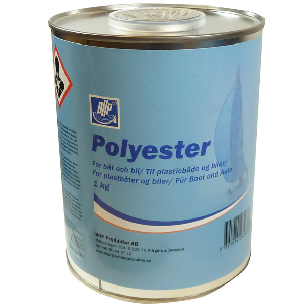 BHP Polyester plastic 1Kg, without hardener