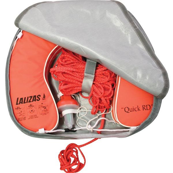 Lalizas lifelink horseshoe set with line & light in grey UV cover