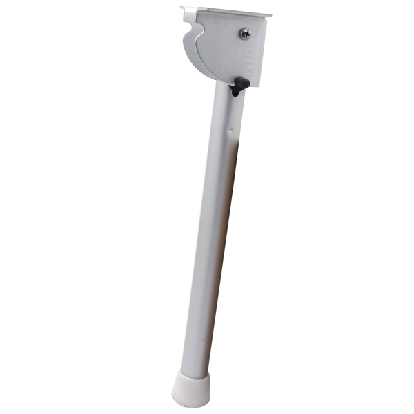 Table support bracket in aluminum 47cm