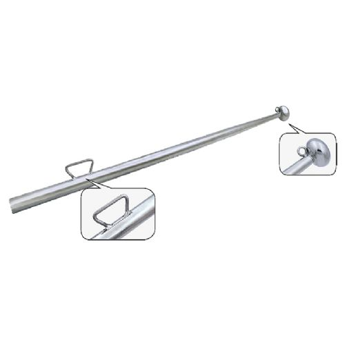 Flagpole stainless steel AISI 316 90 cm
