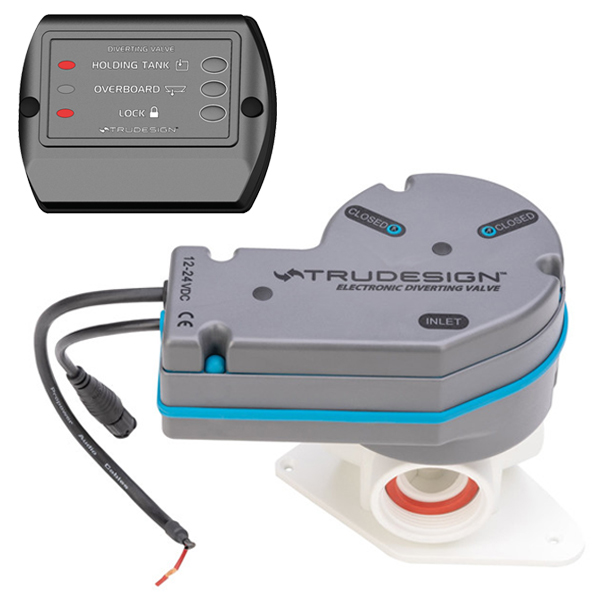 Trudesign Elektrisches Y-Ventil mit Panel 12 & 24 V