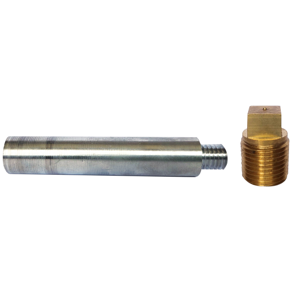 1852 Zinc anode for heat exchanger 3/4"