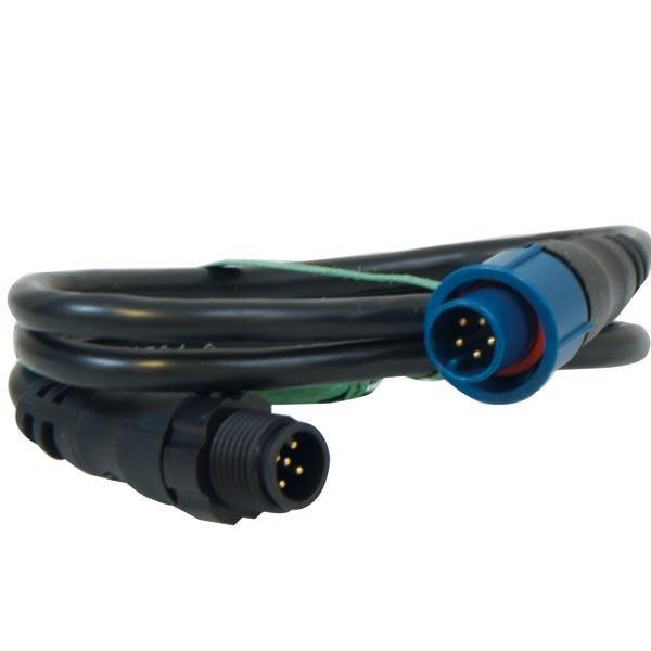 NMEA-Netzwerk, schwarzer Stecker – blauer Stecker, altes Inst., neues Netzwerk