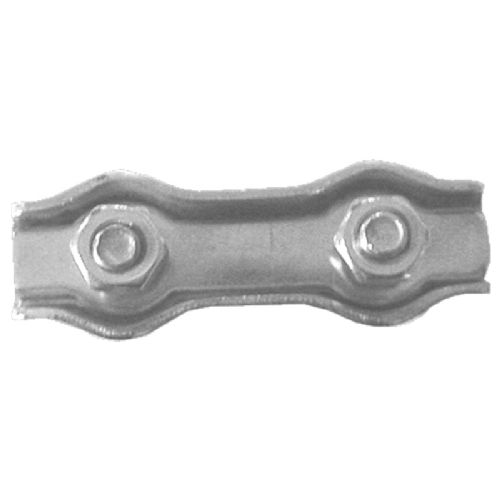 Wire lock Duplex 6mm wire L:63 x W24.5mm A4-AISI 316