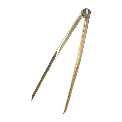 Stikpasser poleret messing 145 mm   6"