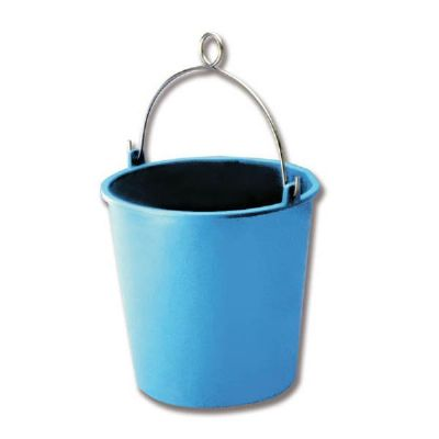 Plastiktüte blau 6 L mit RF-Stahlgriff P0023000