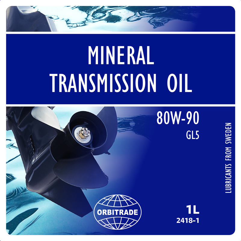 Orbitrade Gear oil mineral 80W-90 1 liter
