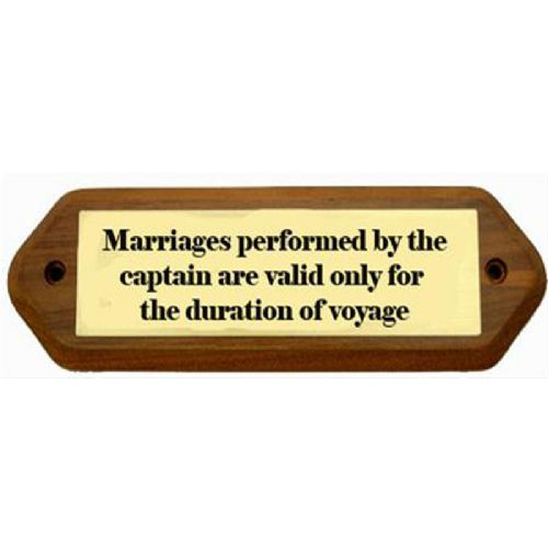 Schild „Wenn Ihre Mutter nicht an Bord ist …“ *