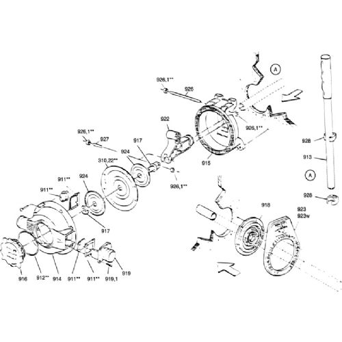 RM69 Feed-through membrane Senior #918