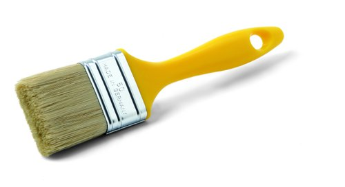 Flachpinsel Mercato M, Kunststoffgriff, gemischte Borsten 50mm