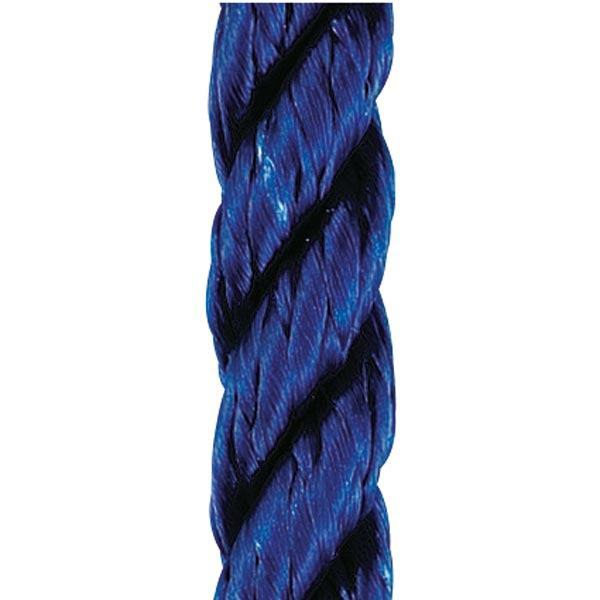 1852 Festmacherleine 3-strängig marineblau PP Ø14mm 10m