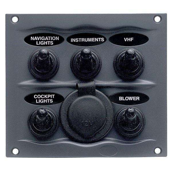 Bep power panel 5 cont.12v output.