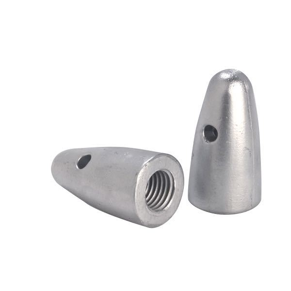 Volvo zinc nut for axle Ø25-30mm (833913) 34/" UNC