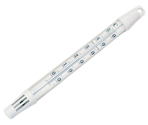 Badethermometer aus Kunststoff mit Gewicht