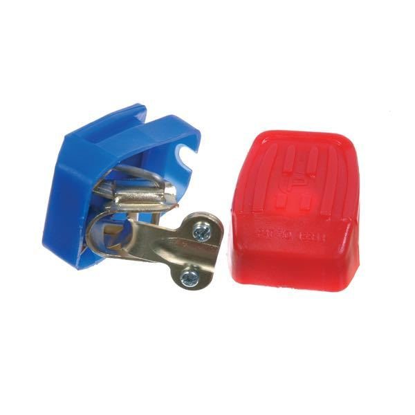 Battery terminal shoes with plastic cover 1 set