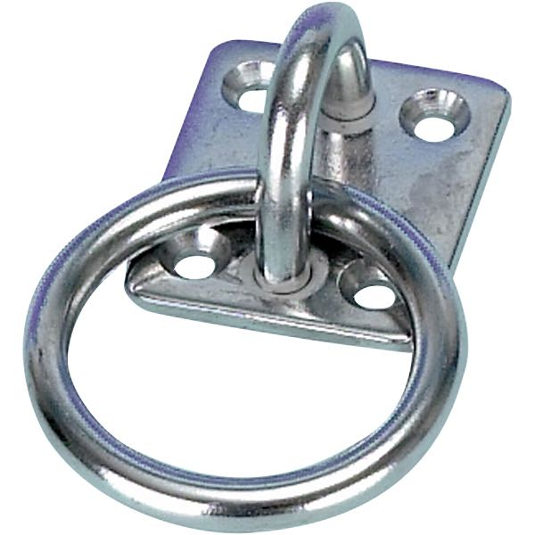 Befestigungsöse mit Ring 8mm RF 316