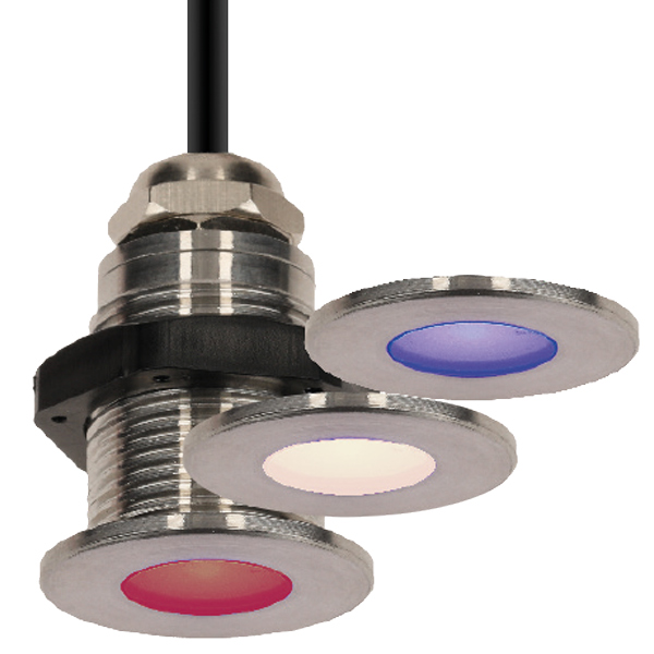 Nauticled CL3 tri color courtesy IP67 Ø30/22x31mm 0.6W