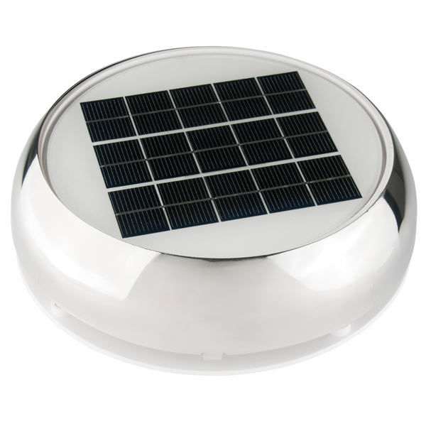 Marinco 3" Tag- und Nacht-Solarventilator, RF