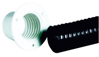 Control cable plastic feed-through Ø100mm