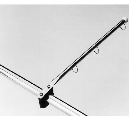 Wimpelmast RF für Handläufe L:420 mm Mit Halterung für 25 mm Rohr