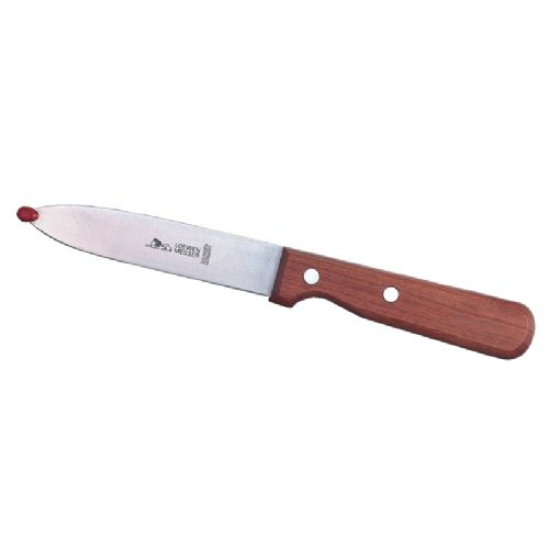 Løwenmesser Cleaning knife w/knob Brown handle 840 *