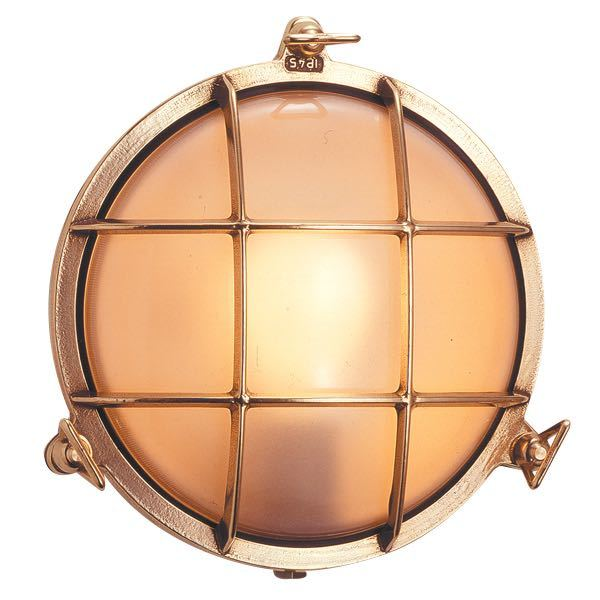 Foresti Bulkhead lamp clear glass Ø215