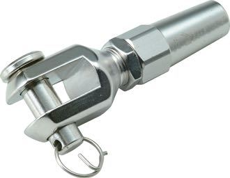 Blue Wave Rollenfreies Gabelterminal 4mm