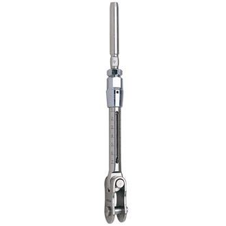 Kopfschraube mit Skala - 4-mm-Anschluss