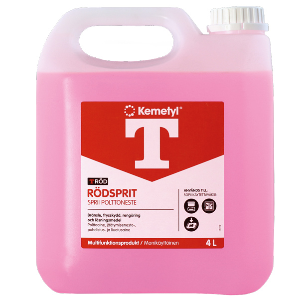 Kemetyl red spirit outdoor fuel 4L