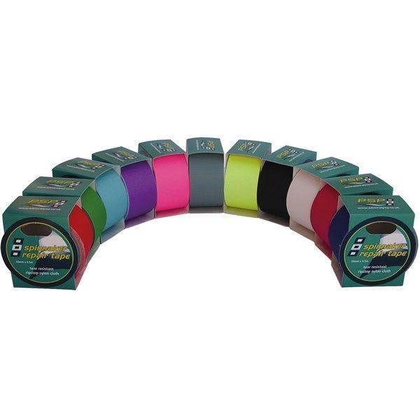 Psp spinnaker repair tape dark green 50mm x 4.5m