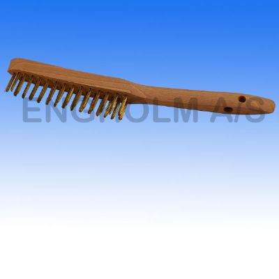 Handdrahtbürste Messing 2 Stk.