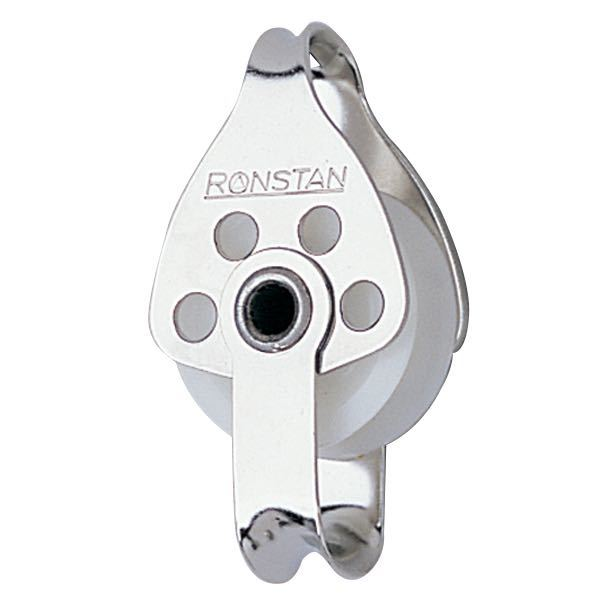 Ronstan Single block with hanger & dog collar