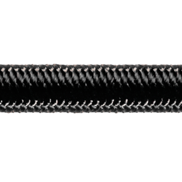 Robline High-Tech Gummikordel 3mm Schwarz 100m