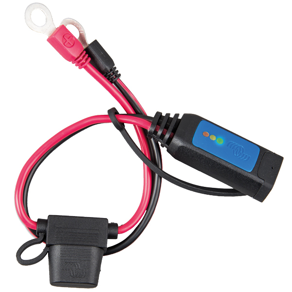 Victron battery connector with led, m8 eye