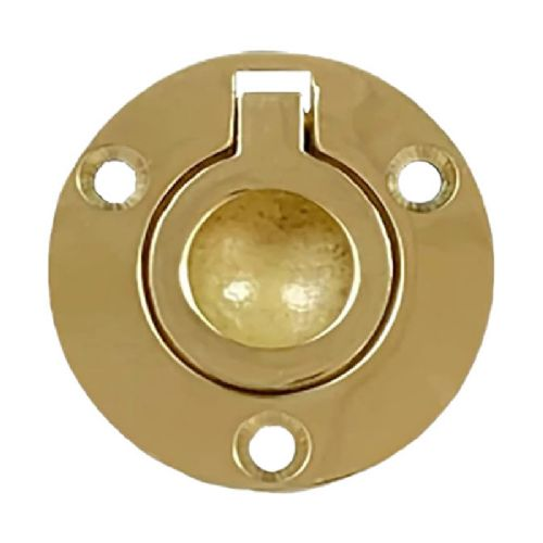 Floor fitting brass Ø:60 mm