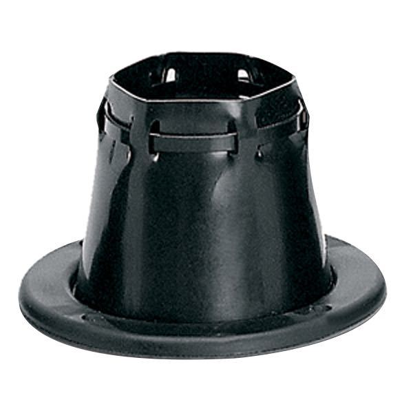 Gummibalg schwarz Ø105mm mit Streifen