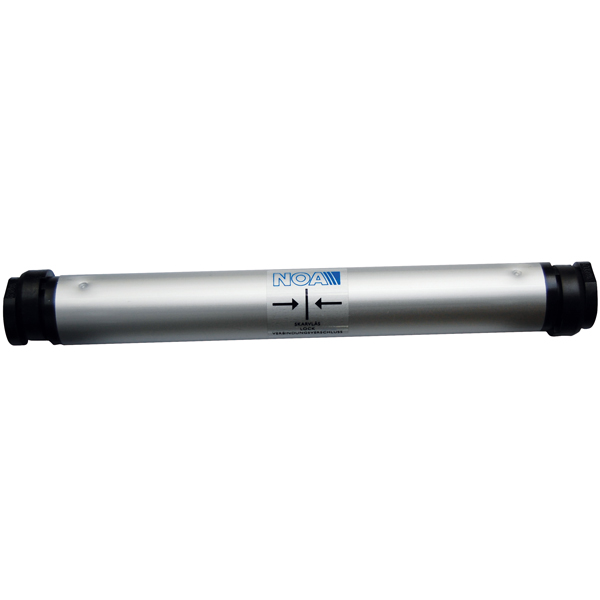 Assembly lock for lintel tube 35 mm