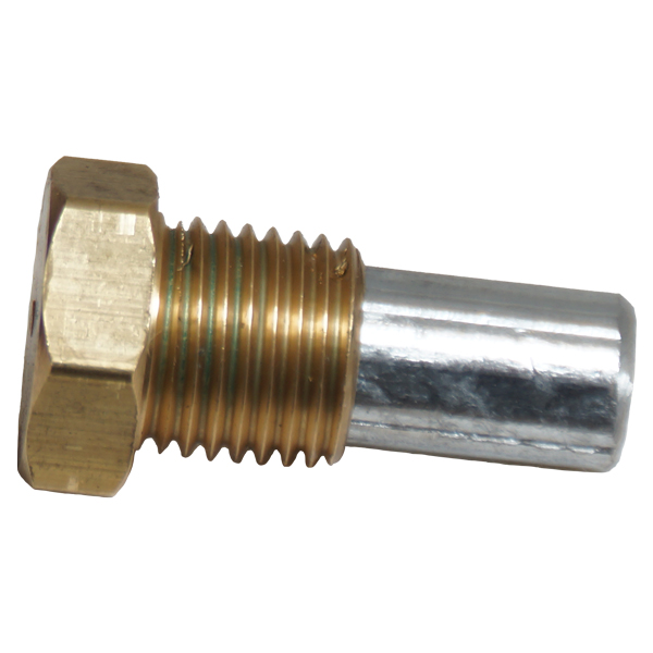 1852 Martec zinc anode complete 1/4" L:15mm Ø10mm