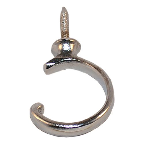 Cup hook chrome-plated brass 42 mm *