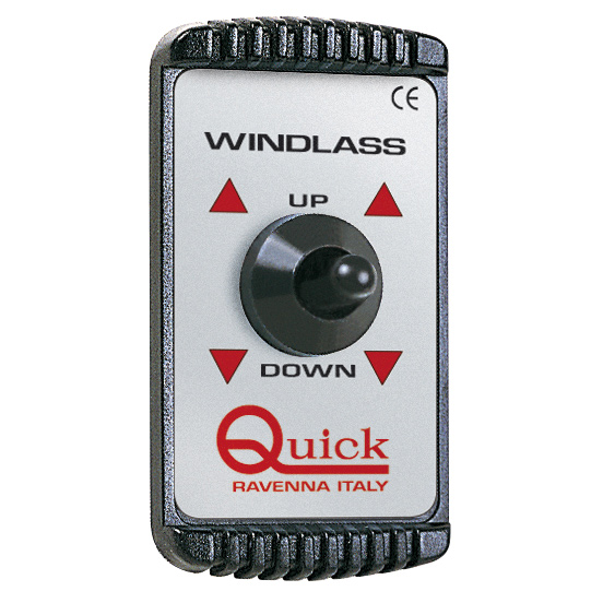 Quick control panel for windlass