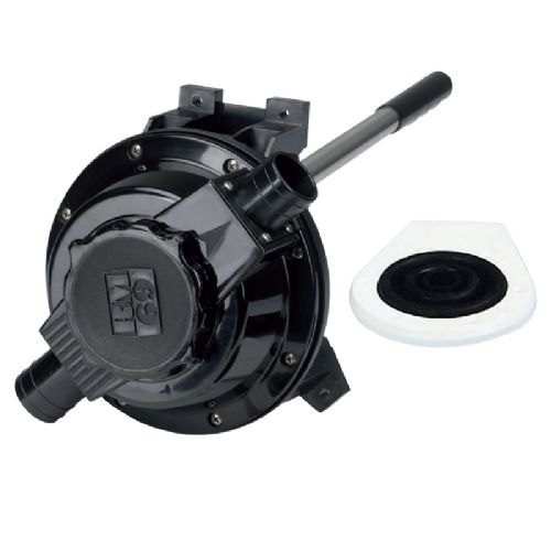 RM69  Håndlænsepumpe senior B hvid kappe  #303.W                                                                    38mm studs Ca 1 ltr pr pumpeslag Løftehøjde 51/2 mtr