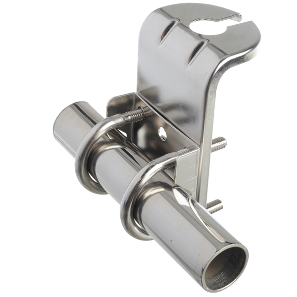 1852 antenna bracket RF steel for railing Ø22-30mm
