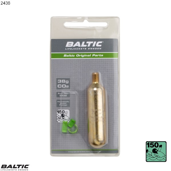 38 g CO2-Flasche - 38 g