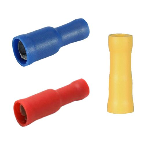 Rundstecker Buchse Blau 1,5-2,5 mm² Ø:4 mm 10 Stk.