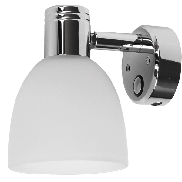 Casolux Martha wall lamp flex RF and with glass 3000K 10-30v