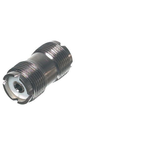 VHF connector PL258 female/female connector for PL 259